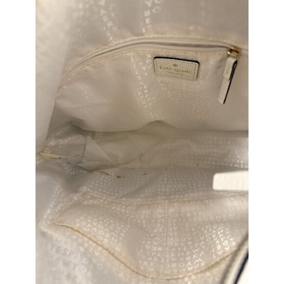 Kate Spade Women's Black and Cream Bay Street Lexie Bucket bag Minimalist - Picture 7 of 7